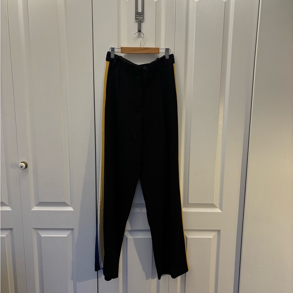 Aritzia Black Wide Leg Trousers